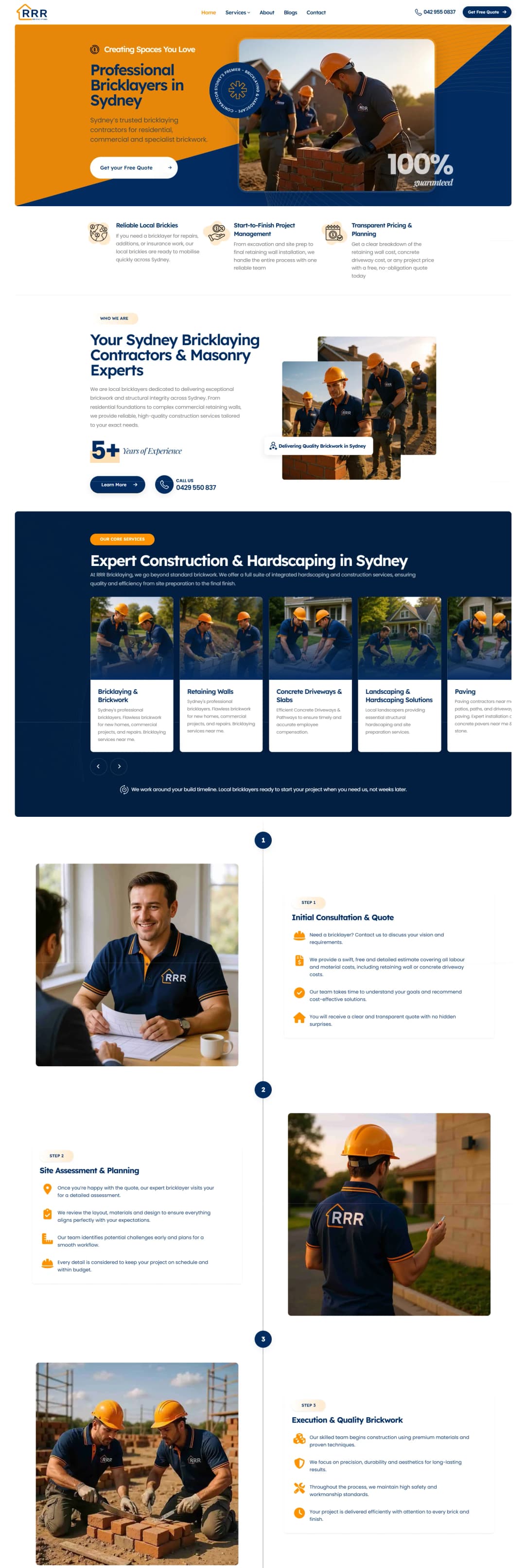 RRR Bricklaying