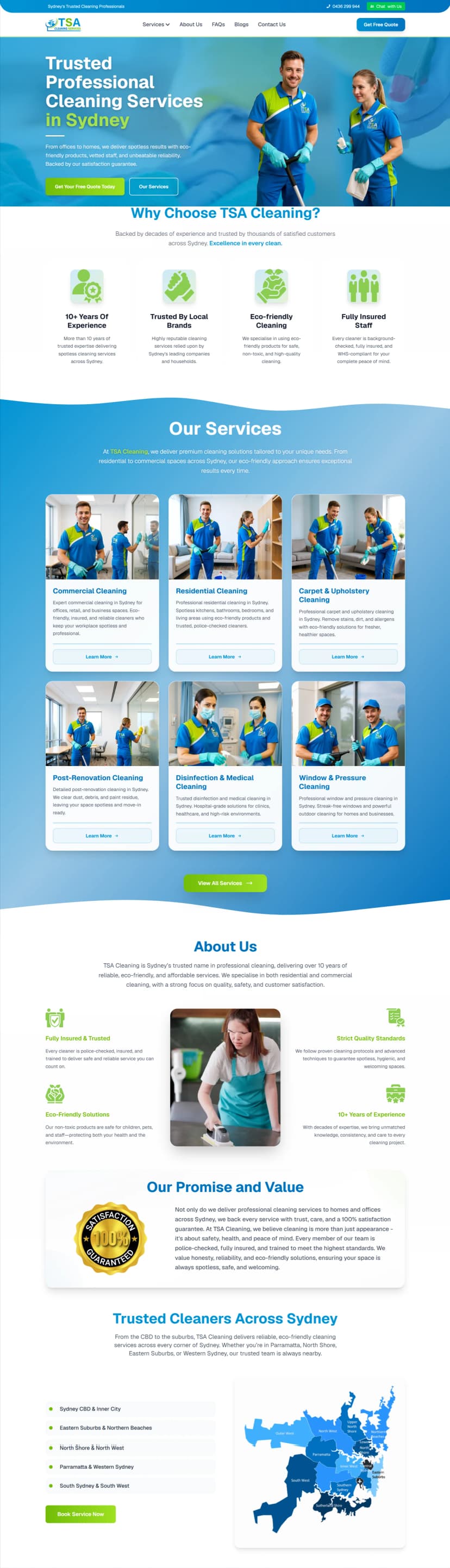 TSA Cleaning Services