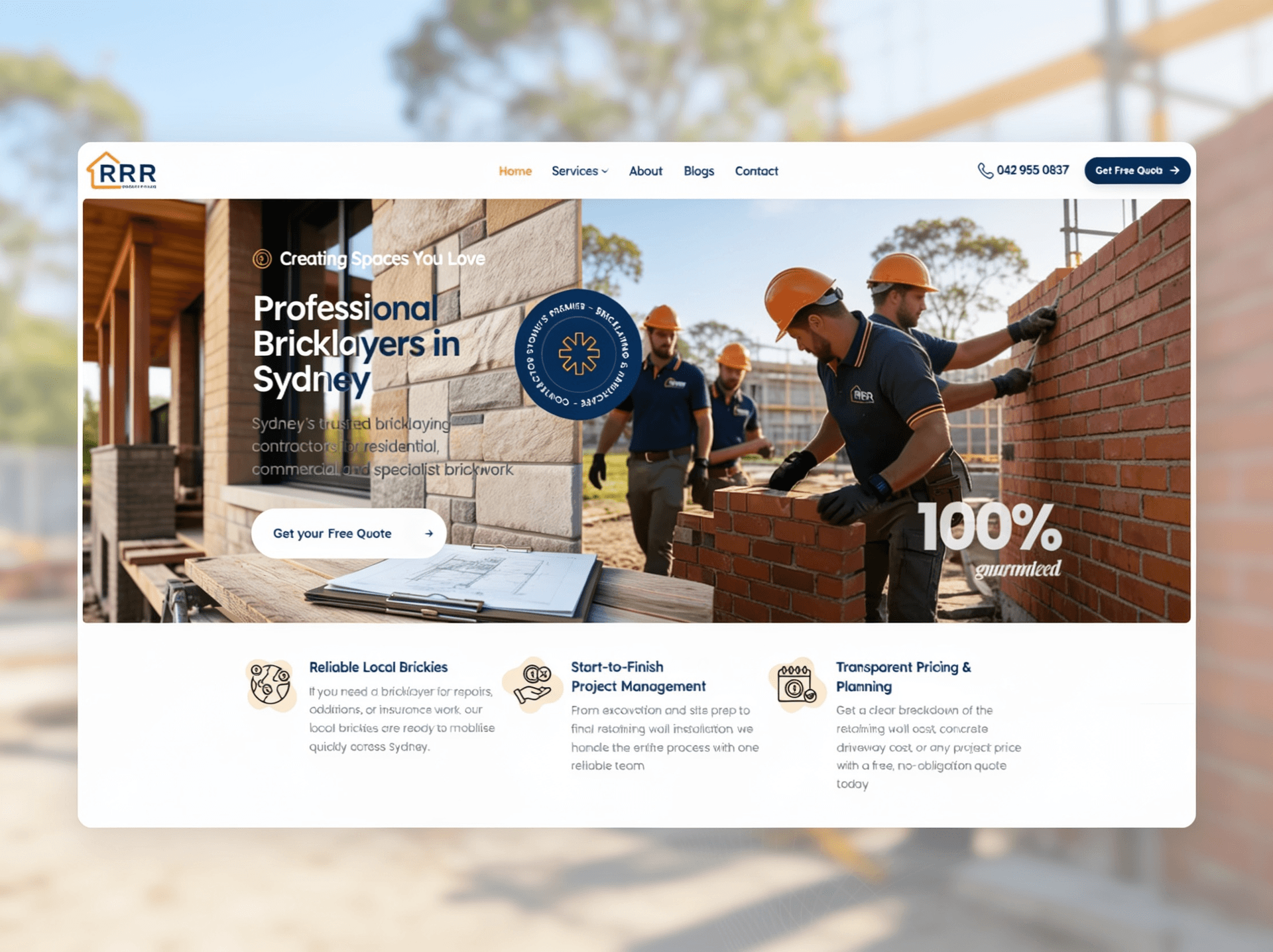RRR Bricklaying