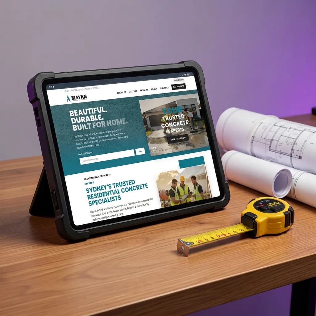 Websites for Tradies