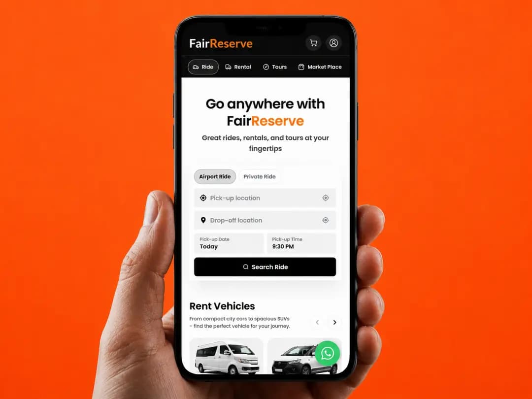 FairReserve Interface 1