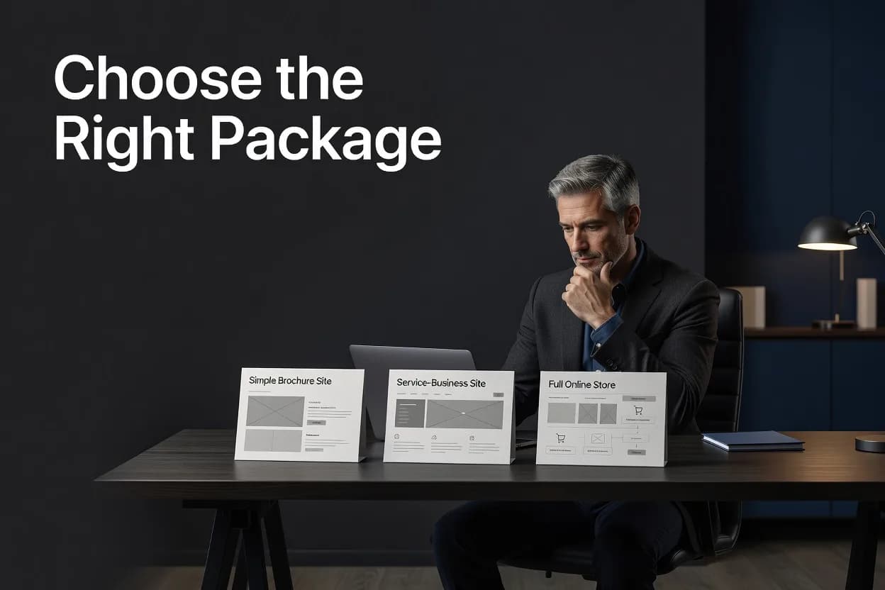 How to Choose the Right Website Package for Your Business