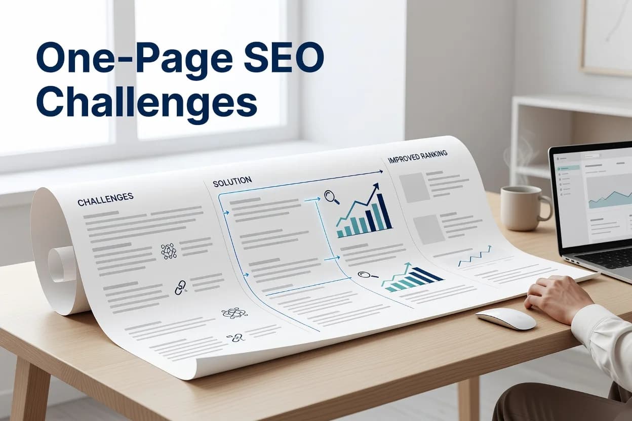 SEO Challenges and Solutions for One Page Websites
