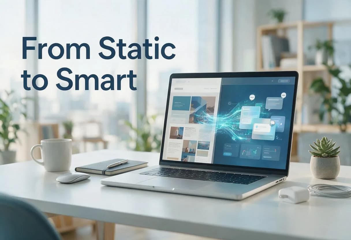 From Static To Smart: How Ai Is Transforming Business Websites