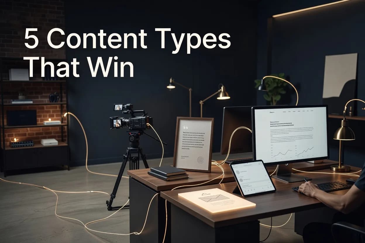 5 Types Of Content Every Small Business Needs To Win Customers