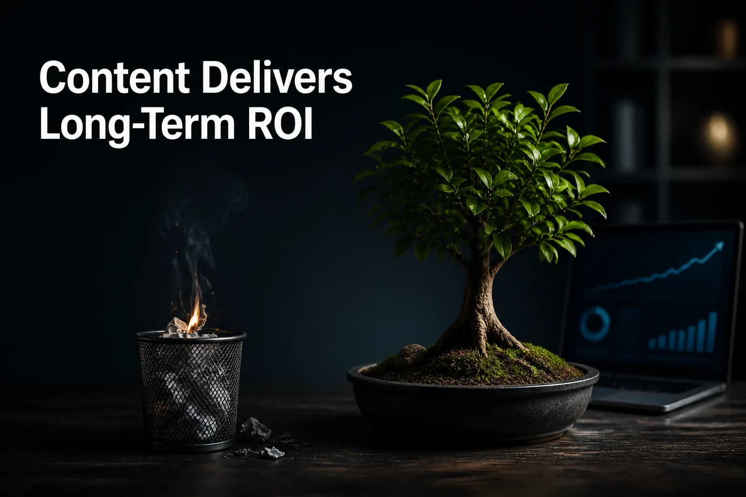 Stop Wasting Money On Ads: How Content Creation Delivers Long-Term Roi