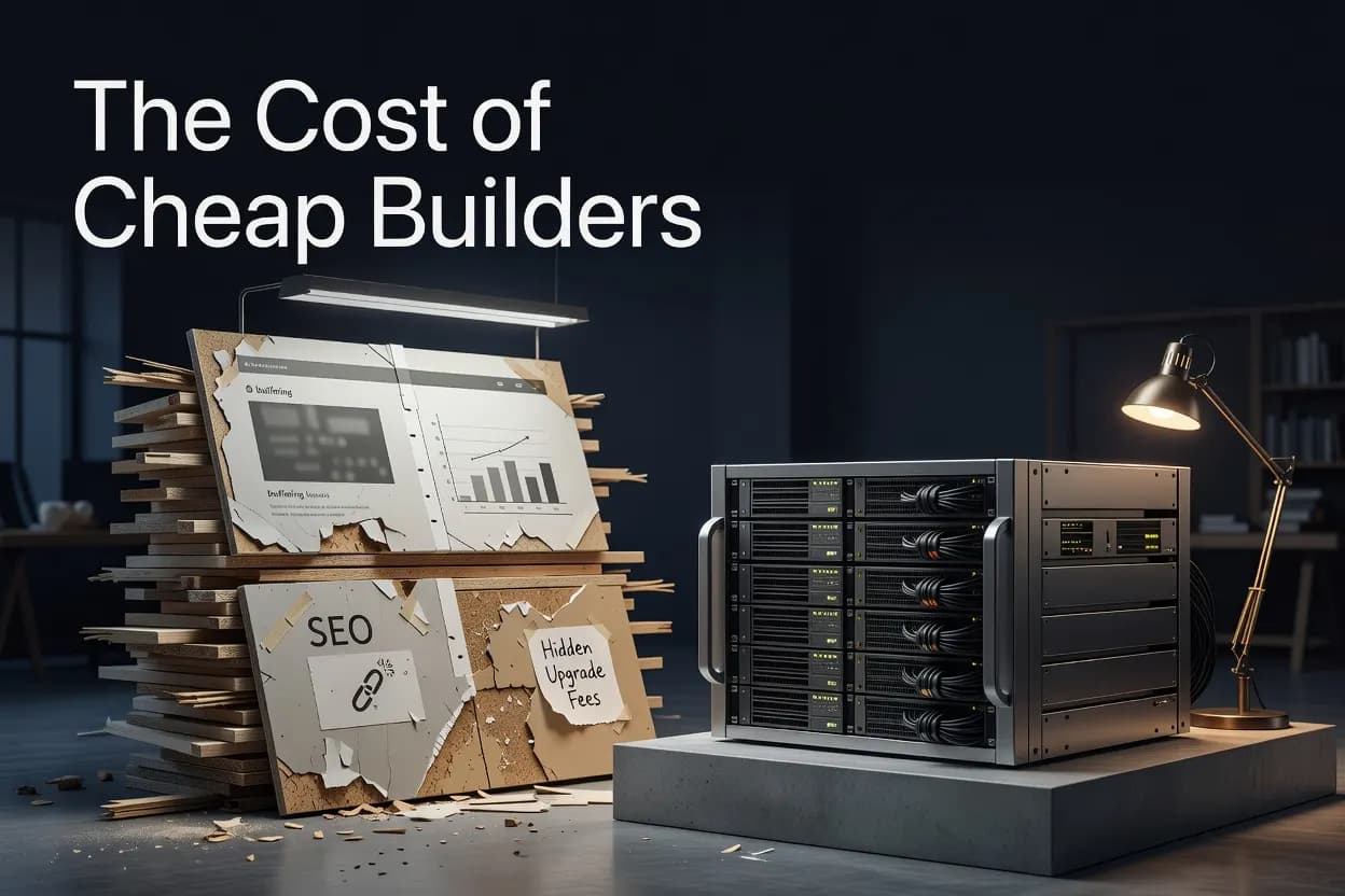 The Hidden Costs Of Cheap Website Builders Vs. A WordPress CMS