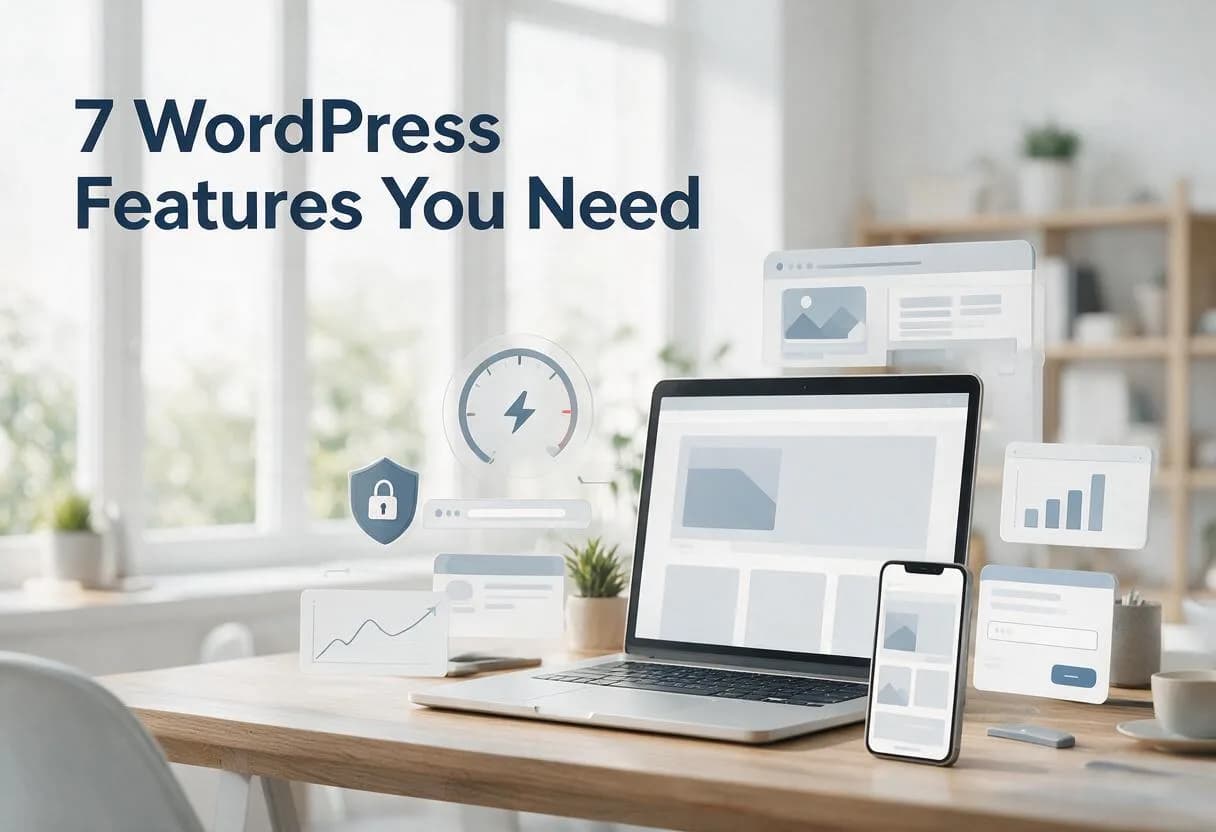 Top 7 Wordpress Features Every Small Business Website Should Have In 2025