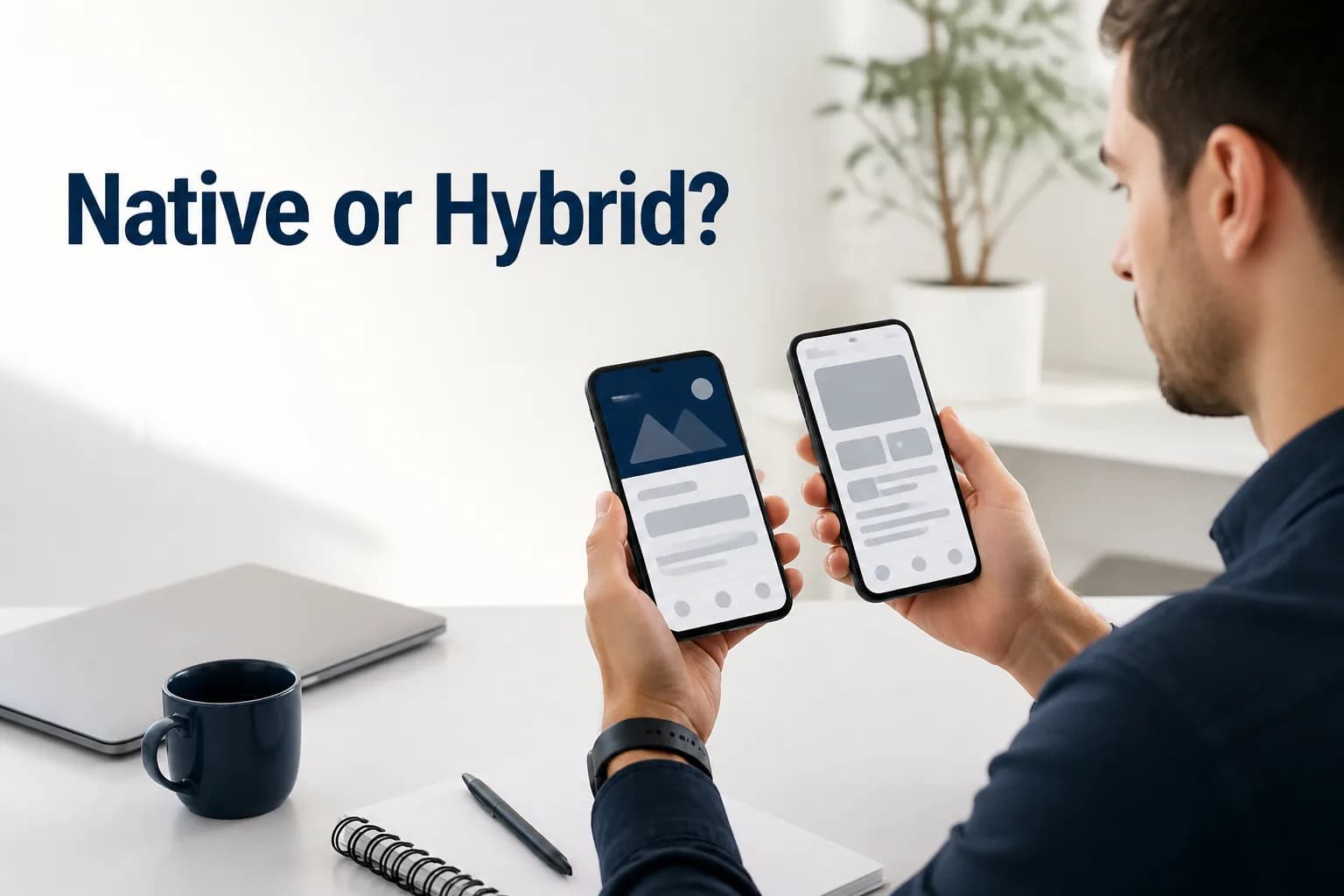 Native Vs. Hybrid Apps: Which One Is Right For Your Business In 2025?