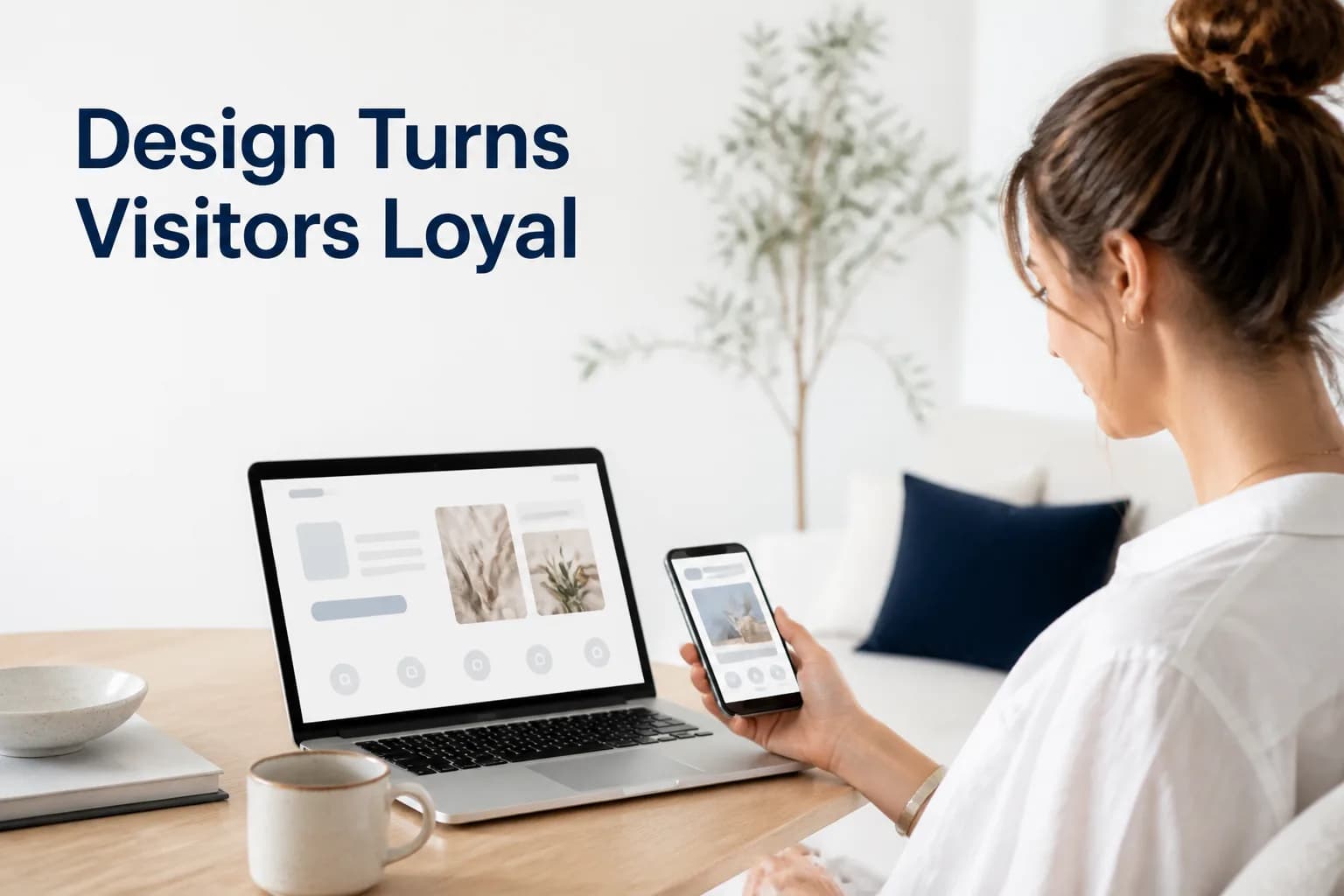 What A Smart Web & App Design Turns Casual Visitors Into Loyal Customers