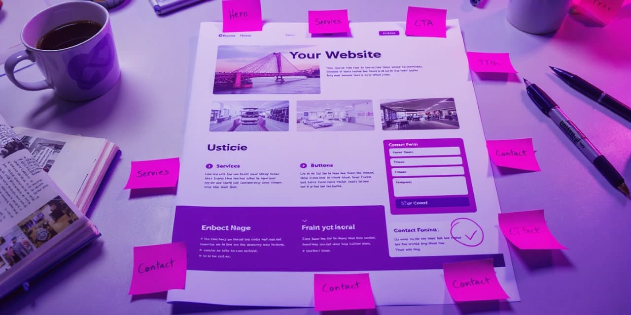 How to Design a High-Impact One Page Website That Converts