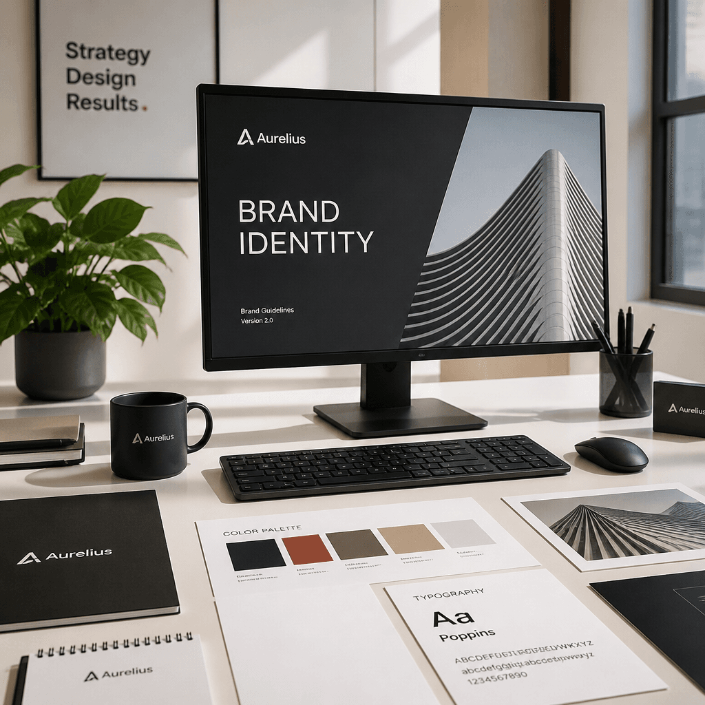 Design a brand identity that stands out and connects