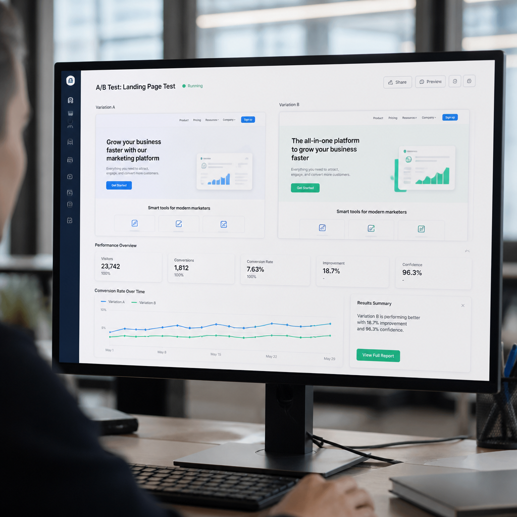 A/B Split Testing