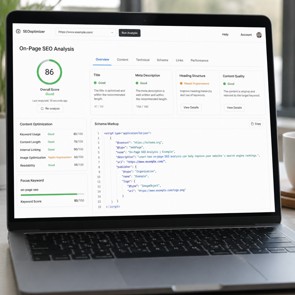 On-Page SEO & Content Optimisation