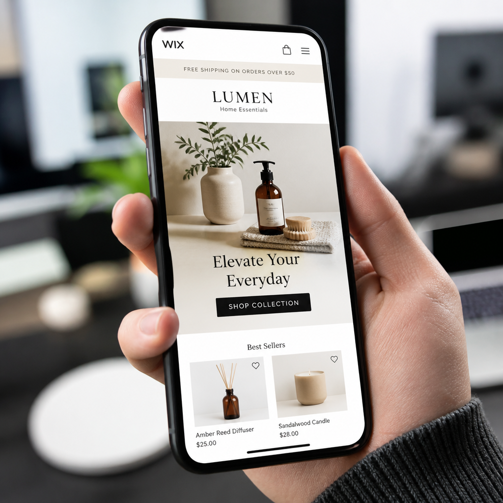 Mobile Optimised Storefront