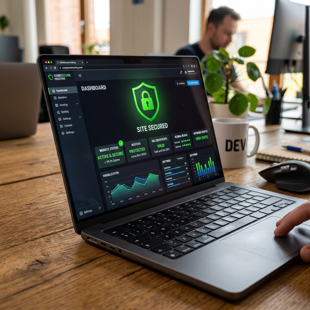 Built-in Hosting & Security